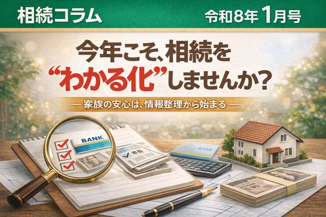 今年こそ、多摩市の相続を“わかる化”しませんか？