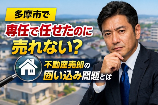 多摩市で「専任で任せたのに売れない？」不動産売却で疑われる“囲い込み”問題とは