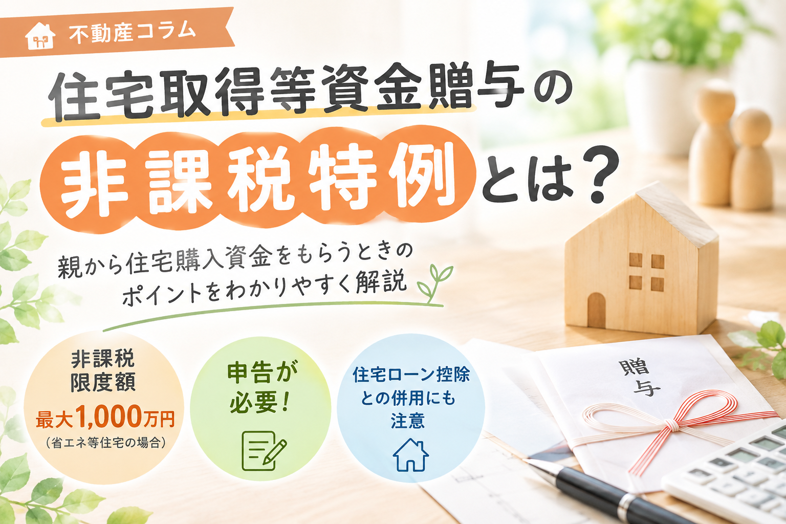 親から住宅購入資金をもらった時に気を付けるポイント