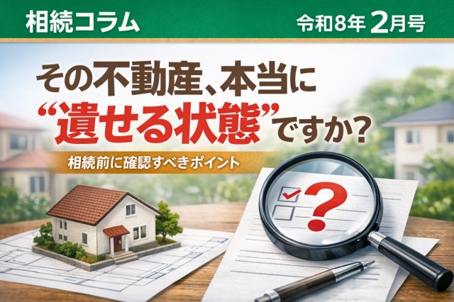 多摩市のその不動産、本当に“遺せる状態”ですか？